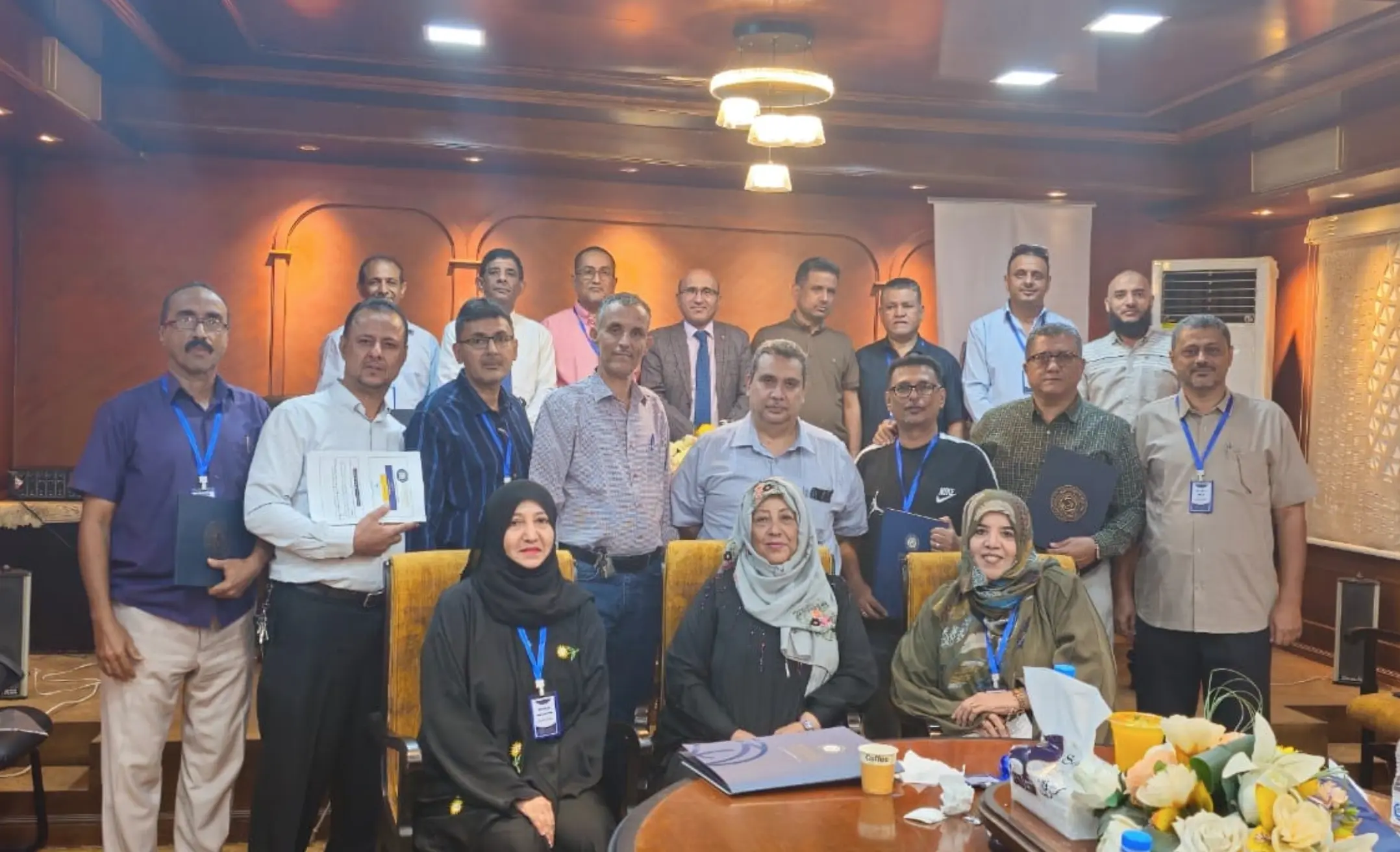 إختتام البرنامج التدريبي "إدارة الأزمات" المقدم لقيادات مؤسسة موانئ خليج عدن